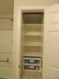 Shelves are available in wood and ventilated wire and are often adjustable so you can customize your closet's storage to fit your needs. Small Bathroom And Closet Design