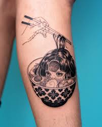 Tattoo Artist Oozy South Korean Tattoo Artist Oozy Tattoo Artwoonz In 2020 Korean Tattoos Food Tattoos Tattoo Artists