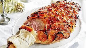 Maggie Beer S Christmas Buffet Apricot Glazed Leg Of Ham Christmas Buffet Christmas Cooking Food