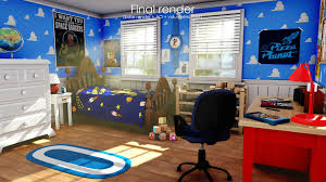 Bedroom cartoon png collections download alot of images for bedroom cartoon download free with high quality for designers. 3d Cartoon Bedroom Environment From Toy Story Cgtrader