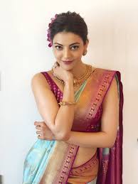 Saree enhances the real women in women. Kajal Aggarwal Actress Saree South Indian Telugu Traditional Hd Mobile Wallpaper Peakpx