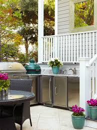 outdoor kitchen cabinets better homes