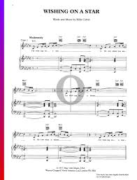 Wishin On A Star Noten Klavier Gesang Gitarre Pdf Download Streamen Oktav