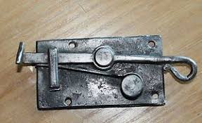 Anciennes Clenche A Ressors Targette Verrou Serrure Cle Gaches Porte Fer Forge Ebay Serrure Ancienne Serrure Verrou