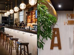 roadhouse restaurant by circle line interiors kamianske ukraine retail design blog in 2021 restaurant wood and concrete interior