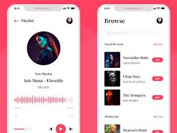 Free Modern Music App Ui Kit Sketch Xd Titanui