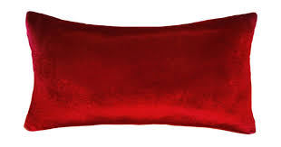 Dark Red Velvet Throw Pillow Large Long Soft 24x12 New Modern Ameynra Home Decor Red Pillows Velvet Pillows Red Throw Pillows