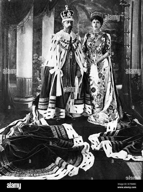 King george v queen mary delhi durbar hi-res stock photography and images - Alamy