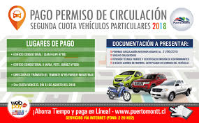 Búscar permisos de circulación o multas. Ultimos Dias Para Pagar Segunda Cuota De Permiso De Circulacion 2018 Municipalidad De Puerto Montt