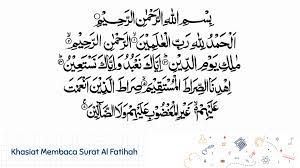 Khasiat Membaca Surat Al Fatihah Sekolah Prestasi Global