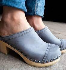 I received my first pair of clogs back in july 2012 when sandgrens use to be called ugglebo. Cameo Cap Toe Sandal Sandals Mid Heel Nubuck Leather Sandgrens Clogs Women Trend Trendy Heels Swed Clogs Shoes Fashion Studded Clogs Womens Clogs