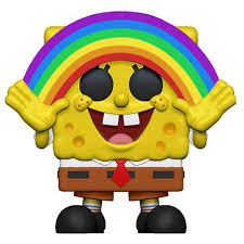 Spongebob Squarepants Spongebob Rainbow Pop Vinyl Figure In 2020 Spongebob Squarepants Vinyl Figures Spongebob