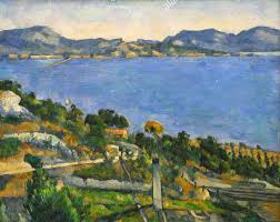 O Golfo De Marselha Visto De L Estaque Ou L Estaque 1878 E 1879 Paul Cezanne Museu D Orsay Paris Provencal Paul Cezanne Paintings Paul Cezanne Cezanne Art
