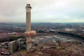 A landmark staffordshire chimney that was 600ft (183m) tall has been demolished. Video Brown Mason Blows Up 180m Power Station Chimney Construction Manager
