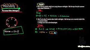 Soal dan jawaban tentang permutasi dan kombinasi permutasi 1. Peluang Permutasi Siklis Flv Youtube