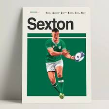 Caelan Doris Poster, Rugby Poster, modernes irisches Rugby, minimalistische  Rugby-Wandkunst für das Büro, Six Nation-Kunst, Rugby Geschenkidee