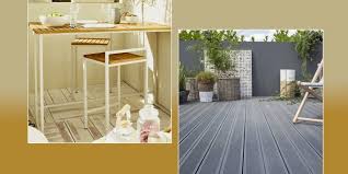 Du coup, comme je suis sur un sol argileux, la nouvelle dalle doit être environ 10cm en dessous de la première. Dalles En Bois Vs Lames En Bois Lesquelles Choisir Pour Sa Terrasse Marie Claire