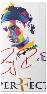 Roger Federer Hand Towels for Sale