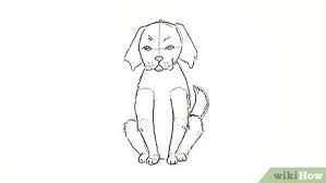 It's easy to draw a cute dog with preschoolers, kindergarten and elementary aged children. 4 Ways To Draw A Puppy Wikihow