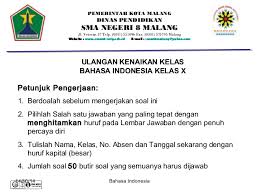 Berikut Soal Essay Bahasa Indonesia Kelas 10 Semester 2 Tentang Debat