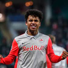 Check spelling or type a new query. Rb Salzburg Karim Adeyemi Spricht Uber Plane Haaland Und Unterhaching