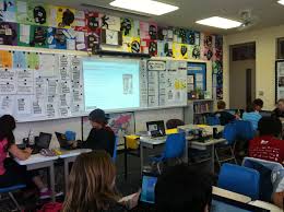 Learning With Laptops In Middle School Middle School Middle School Classroom Classroom Learning