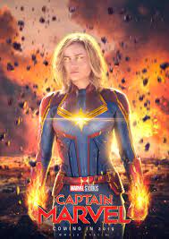 Marvel studios has revealed a new captain marvel poster ahead of tomorrow's new trailer. Captain Marvel Poster 2 Majd Khatib Captain Marvel Marvel Movies Marvel