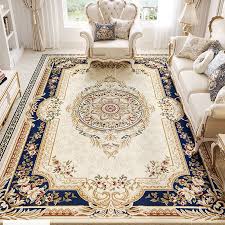 53,55€ (vat included) carpet madison acqua sky start from: European Soft Carpet Living Room Bedroom Modern Large Area Rugs Palace Vintage American Style Carpet Non Slip Thick Rug Parlor Carpet Aliexpress