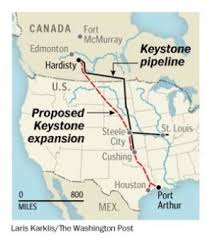 It runs from the western canadian sedimentary basin in alberta to refineries in illinois and texas. Washington Post