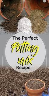 How To Make Your Own Potting Soil The Perfect Potting Mix Recipe Garden Soil Preparation Garden Fertilizer Garden Soil