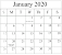 Layout Desk Calendar Design