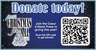 PRESS CHRISTMAS FOR ALL Restoring hope, one small token at a time