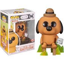 Funko Pop This Is Fine This Is Fine Dog 56 Shopee Brasil