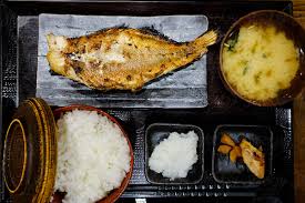 Some of the better restaurants offer. Traditional Japanese Food With Grilled Fish Side Dishes And Miso Soup By Miss Rein Stocksy United