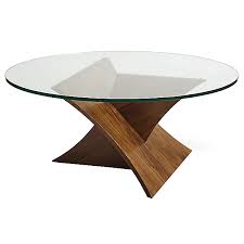 Shop for coffee or end tables with warm, rich woods. Planes Round Glass Top Coffee Table In 2021 Glass Top Coffee Table Glass Top End Tables Coffee Table Wood