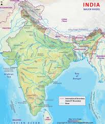 Jaipur, new delhi, agra, anjuna, bangalore River Map Of India India River System Himalayan Rivers Peninsular Rivers