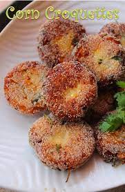 Corn Croquettes Recipe Easy Sweet Corn Croquettes Recipe Yummy Tummy Croquettes Recipe Croquettes Sweet Corn Recipes