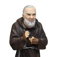Don't cry for me pietrelcina. Padre Pio Standfigur 60 Cm