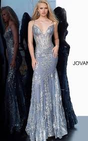 Jovani 3675 Rose Gold Corset Bodice Mermaid Prom Dress Prom Dresses Jovani Jovani Dresses Form Fitting Prom Dresses