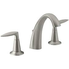 Shop kohler shower, sink, and bathtub faucets. Kohler K 45102 4 Bn Vibrant Brushed Nickel Alteo Widespread Bathroom Faucet With Ultra Glide Valve Technology Free Metal Pop Up Drain Assembly With Purchase Faucetdirect Com