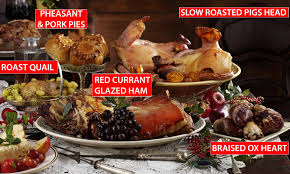 Guests were announced by the butler, and escorted to the drawing room. Christmas Day S Bizarre Festive Foods Posh Edwardians Used To Eat Daily Mail Online