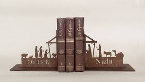 O Holy Night Handmade Bookends Lotr Wizard Of Oz Harry Potter Star Wars Custom Bookends First Birthday Gifts Holy Night