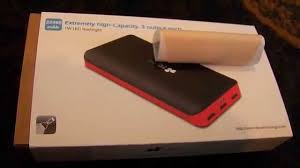 Ec technology 26800mah power bank: Ec Technology Portable Power Bank 22400 Mah Unboxing Youtube