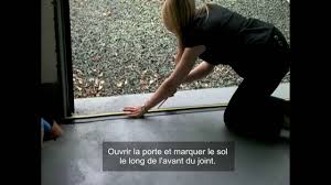 Instructions De Montage Pour La Weather Stop Joint De Seuil De Plancher Youtube