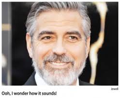 85 Percent Of Moms Think About How Prickly and Fun George Clooney's Beard  Must Feel