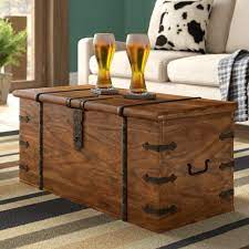 Southern enterprises voyager espresso trunk coffee table. Three Posts Balic Thakat Coffee Table Trunk Reviews Wayfair Co Uk