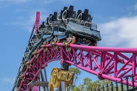 Dc Rivals Hypercoaster At Warner Bros Movie World Best Mack Coaster In The World Dcrivals Dcrivalshy Warner Bros Movies Warner Bros Roller Coaster