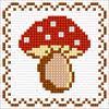 Vincent van gogh counted cross stitch patterns. Ann Logan 10 Free Patterns Online Mushrooms