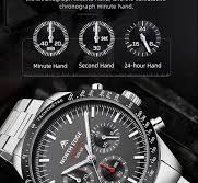 North Edge LONGWINGS Men’s Solar Watch | Luminous · Waterproof · Long  Battery Life