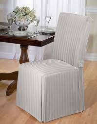Luxurious Cotton Dining Chair Cover Herringbone Back Tie Dining Room Grey Dining Room Chair Slipcovers Slipcovers For Chairs Dining Chair Slipcovers